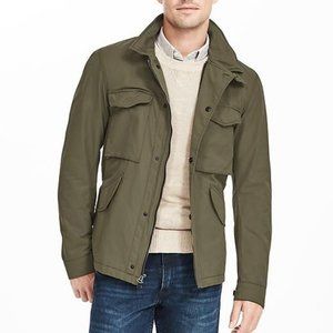 Banana Republic Men's Military Jacket, Utility Jacket, Size:S